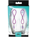 Bijoux De Nip Nipple Halos Flower Charm Purple - Image 2