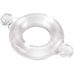 Elastomer Cock Ring (blk,blu,clr/3) - Image 3