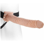 Fetish Fantasy 10 inches Hollow Strap On Beige