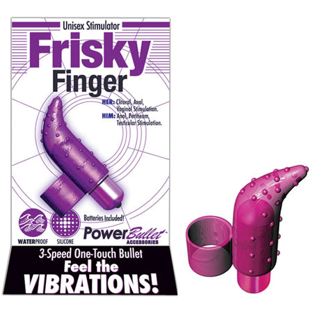 Frisky Finger Unisex Stimulator - Pink