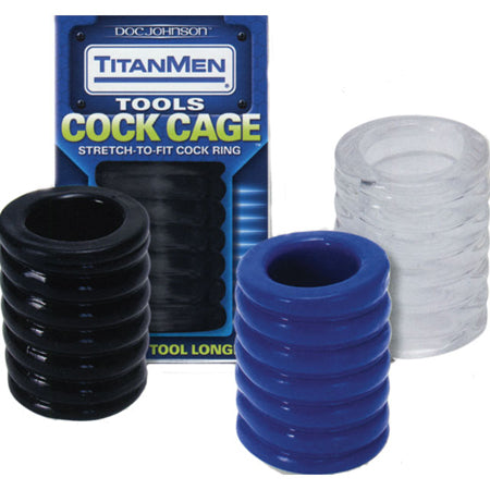 Titanmen Cock Cage Clear