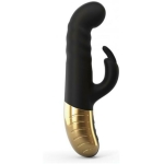 Dorcel G-Stormer Thrusting G-Spot Rabbit Vibrator Black Gold