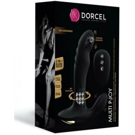 Dorcel P-joy Double Action Prostate Massager - Black