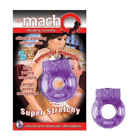 The MachO Vibrating Cockring - Purple