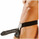 Big Daddy Hollow Strap On 10 Inch - Black