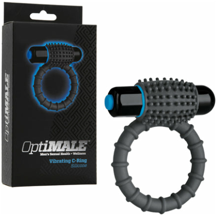 OptiMale Vibrating C Ring - Slate