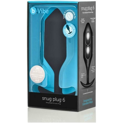b-Vibe Snug Plug 6 Black