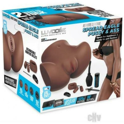 Ld Remote Spread Eagle Pussy And Ass Mocha