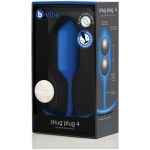 B Vibe Snug Plug 4 Navy (net)