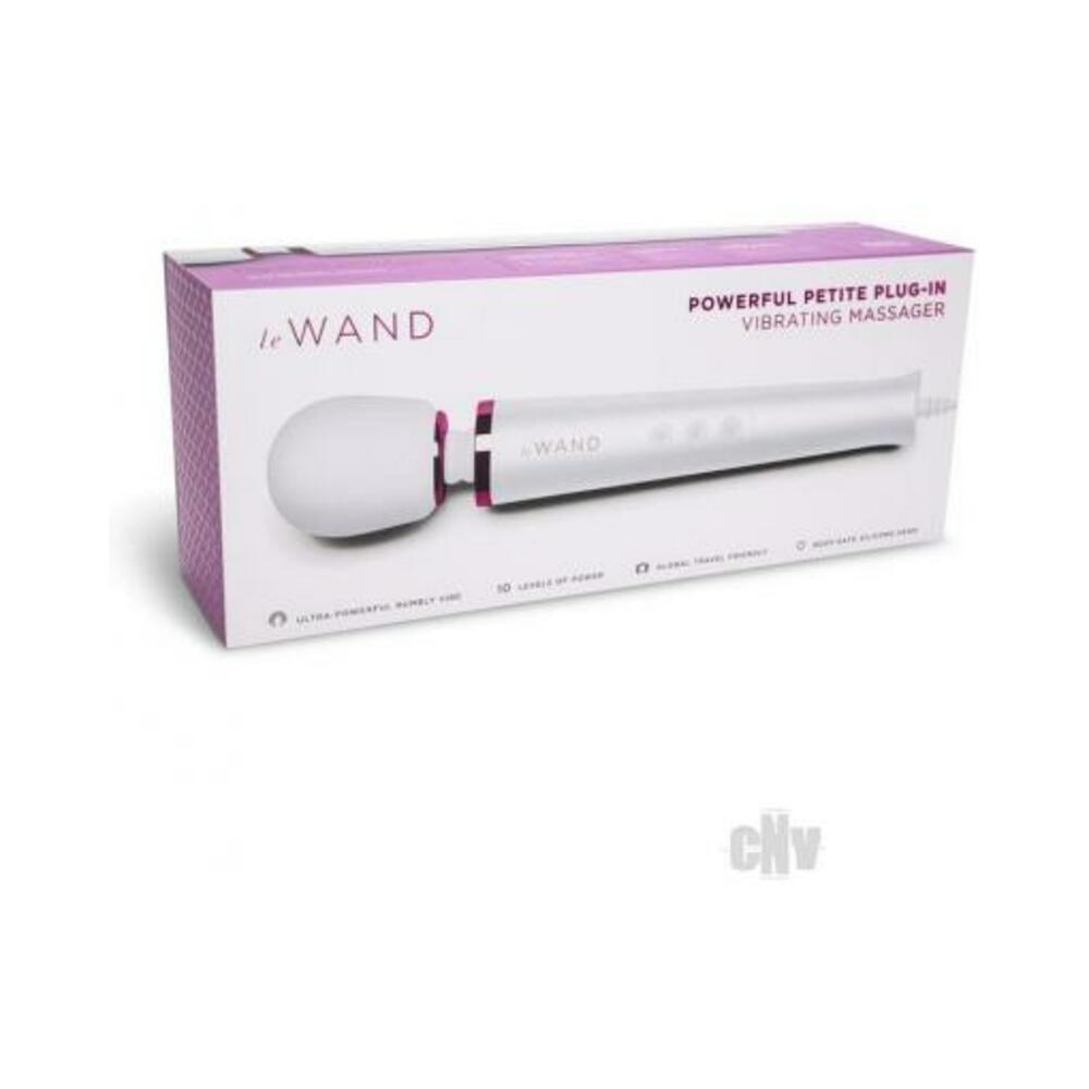 Le Wand Powerful Petite Plug In Wht