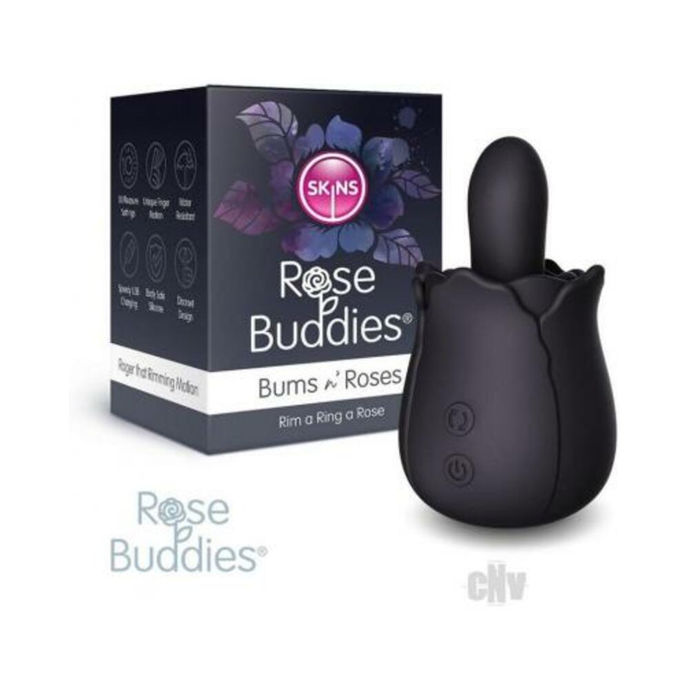 Skins Rose Buddies Bum N Roses Black