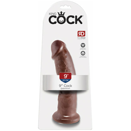 King Cock 9 Cock - Brown