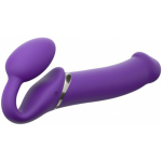 Strap-on-me Vibrating 3 Motors Strap On XL Purple - Image 2