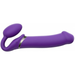 Strap-on-me Vibrating 3 Motors Strap On XL Purple