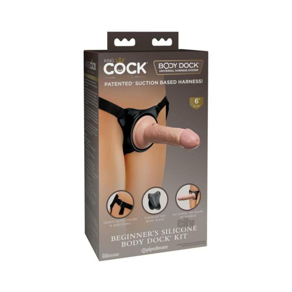 King Cock Elite Beginner's Silicone Body Dock Kit