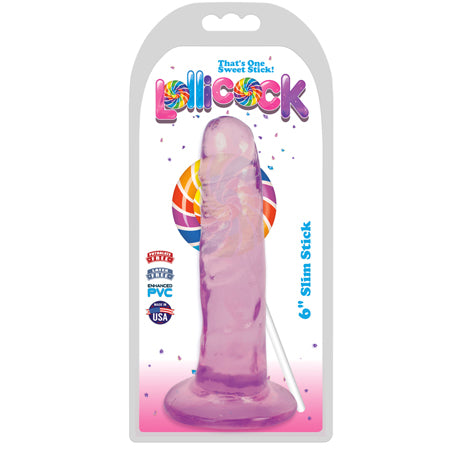 Curve Novelties Lollicock 6 Slim Stick - Grape Ice