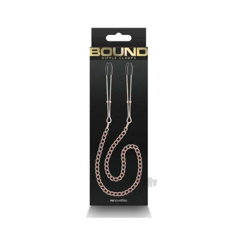 Bound Nipple Clamps Dc3 Rose Gold