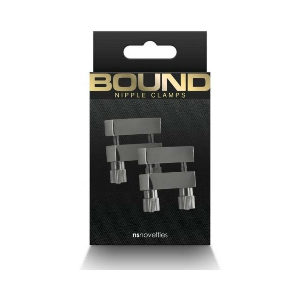 Bound Nipple Clamps V1 Gunmetal