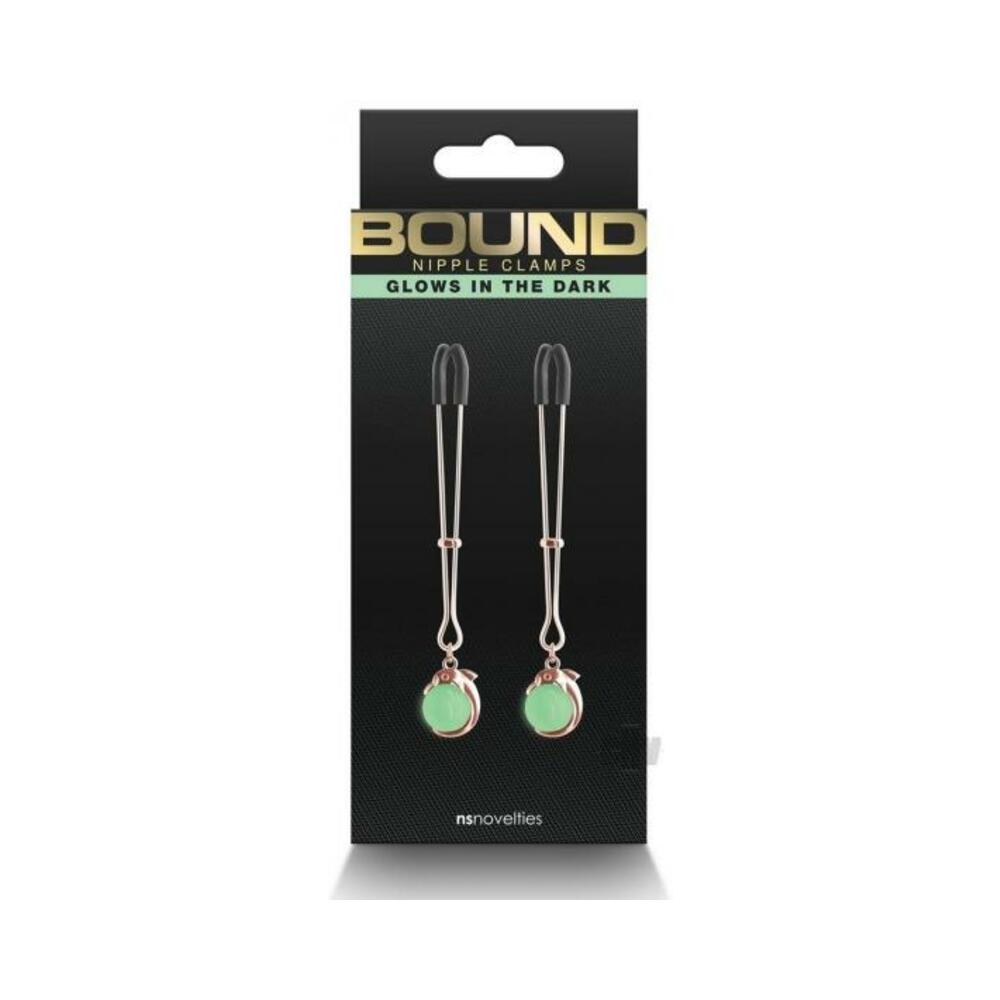 Bound Nipple Clamps G1 Rose Gold