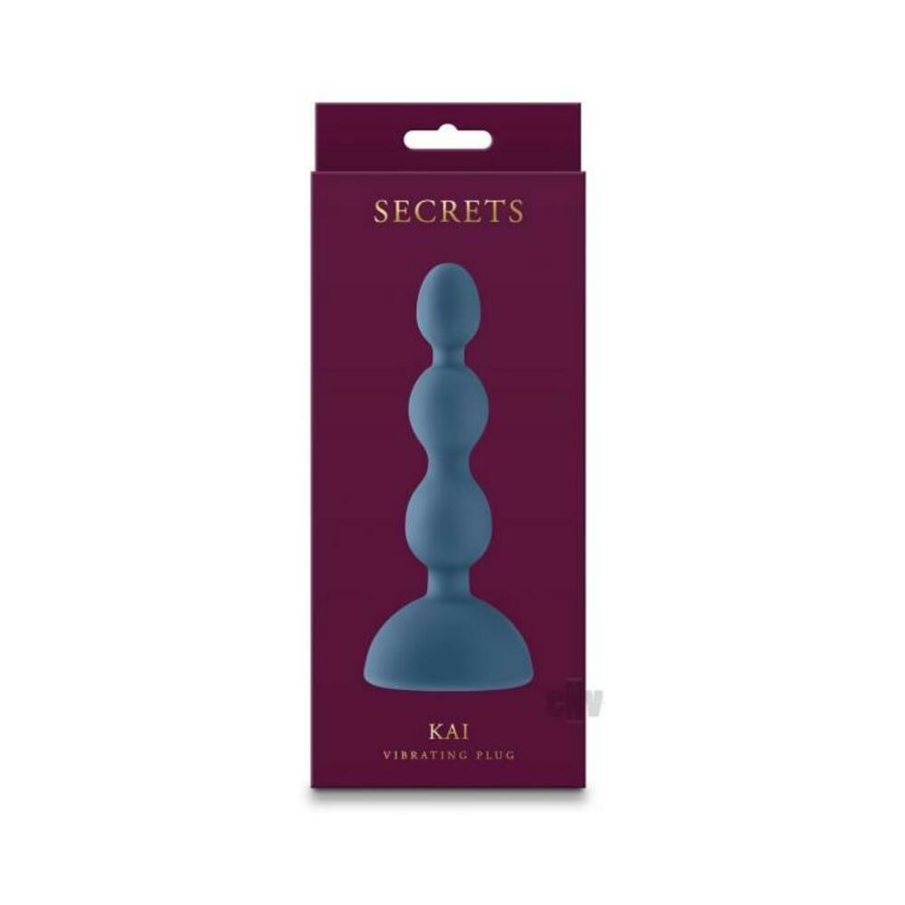 Secrets Kai Vibrating Anal Plug Dark Teal
