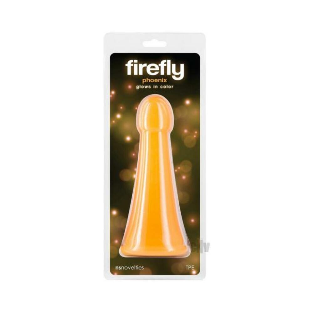 Firefly Phoenix Glow-in-the-dark Dildo Orange