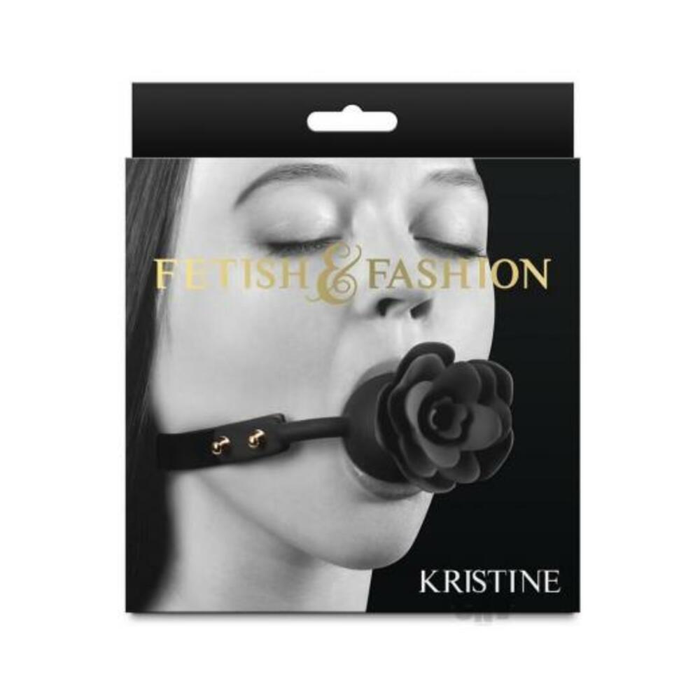Fetish & Fashion Kristine Rose Gag Black