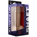 Shaft Model A Liquid Silicone Dong With Balls 8.5 In. Pine - Image 3
