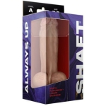 Shaft Model A Liquid Silicone Dong With Balls 7.5 In. Pine - Image 3