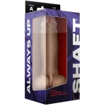 Shaft Model A Liquid Silicone Dong With Balls 9.5 In. Pine - Image 3