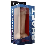 Shaft Model C Liquid Silicone Dong With Balls 9.5 In. Pine - Image 3