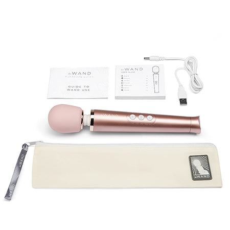 Le Wand Petite Rechargeable Vibrating Massager - Rose Gold