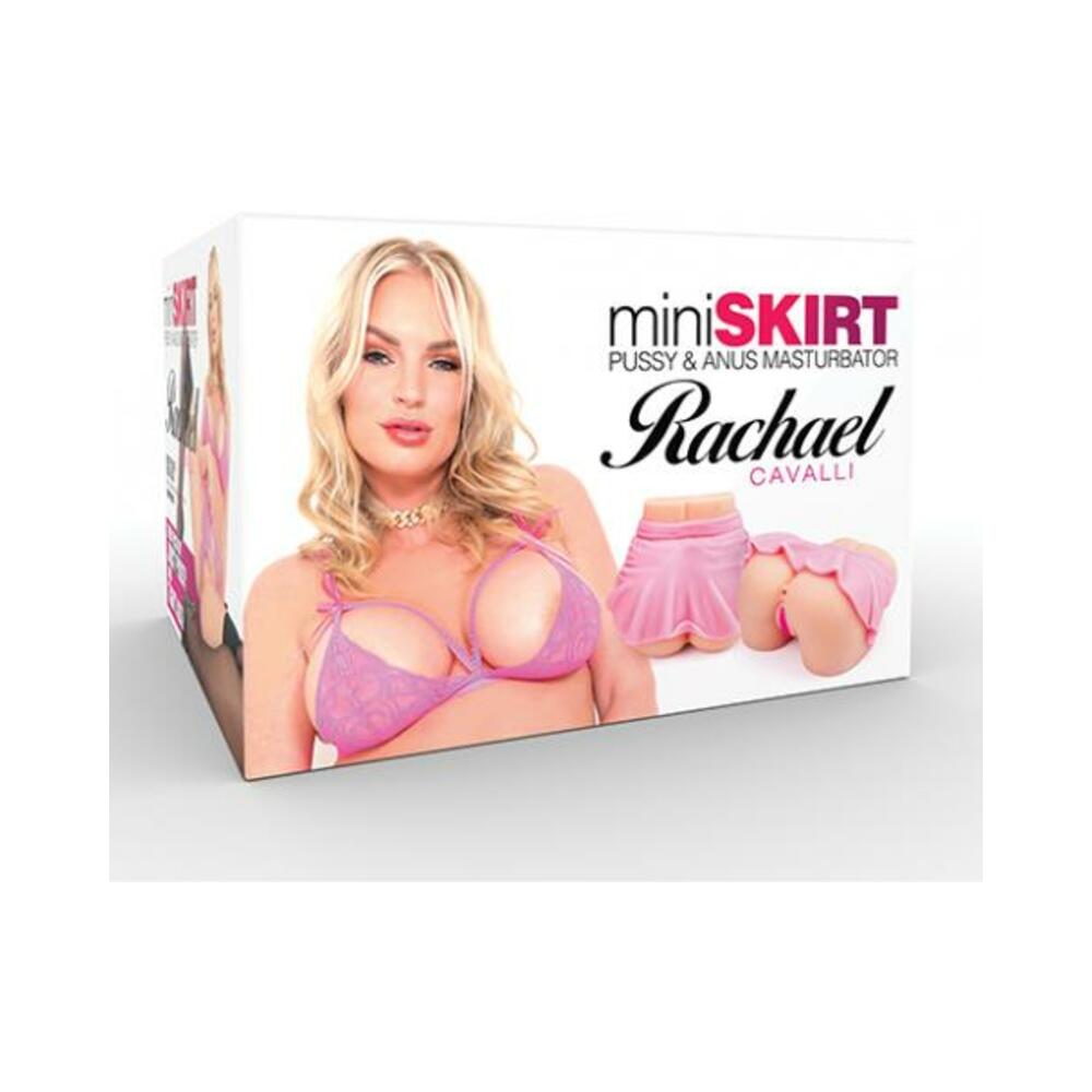 Rachel Cavalli Mini Skirt Pussy & Ass Masturbator