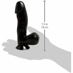 Basix 6.5 inches Dong with Balls & Suction Cup - Image 2