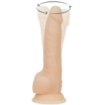 Naked Addiction Rotating & Vibrating Dong 8" Vanilla