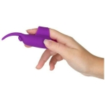 Powerbullet Teasing Tongue With Mini Rechargeable Bullet 2.5 In. Purple - Image 3