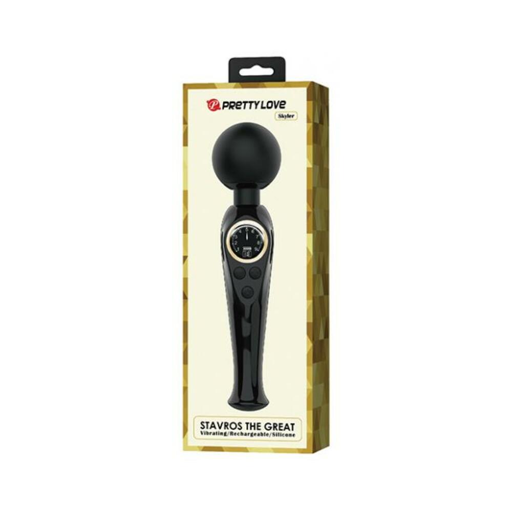 Pretty Love Skylar Led Digital Display Wand - Black