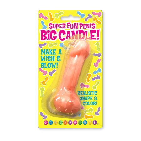 Super Fun Big Penis Candle - Flesh