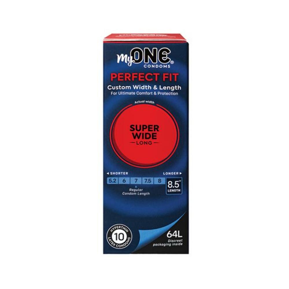 My One Super Wide & Long Condoms - Pack Of 10