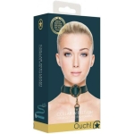 Ouch Halo Collar With Leash Green - Image 2