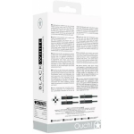 Ouch! Black & White Velcro Hogtie With Hand And Ankle Cuffs Black - Image 3