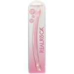 Shots Realrock Crystal Clear 17" Double Dildo  - Pink - Image 2