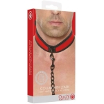 Ouch Neoprene Collar W/leash Red - Image 2