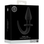 Shots Ouch Puppy Play Tail Butt Plug - Black - Image 2