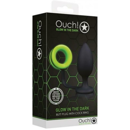 Ouch Butt Plug Cockring Gitd