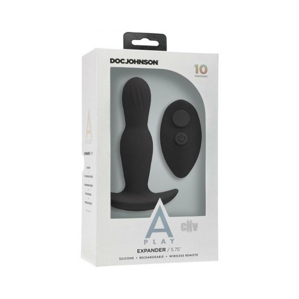 A-play Expander Rechargeable Silicone Anal Plug With Remote