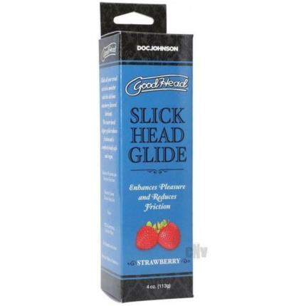 Goodhead Slick Head Glide Strawberry 4 Oz.
