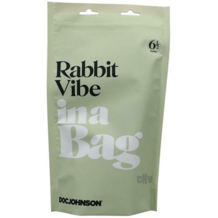 In A Bag Rabbit Black