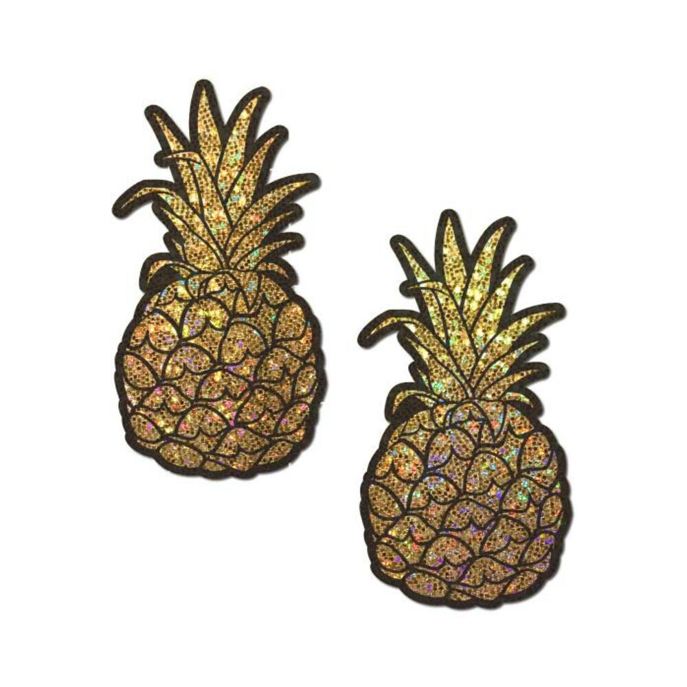 Pastease Glitter Pineapples Gold