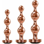 Gender X Gold Digger Set Of 3 Plugs Rose Gold/black