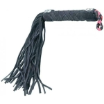 Ple'sur 15.5 In. Leather Flogger Black